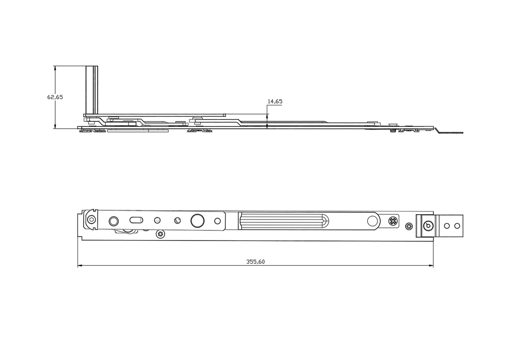 【沃特牌】VT-339A-23承重型可調(diào)窗撐