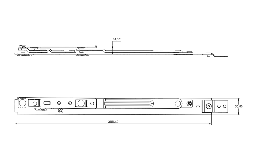 【沃特牌】VT-339-23承重型可調(diào)窗撐